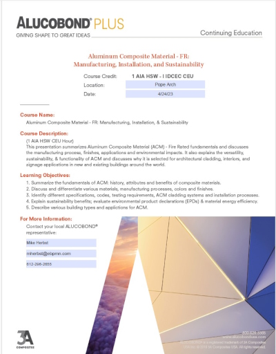 aluminum composite cover